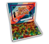 Jelly Snakes Halloween Sweet Gift Box Hamper (RETRO HALLOWEEN FRONT)
