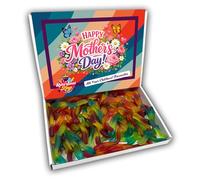 Jelly Snakes Happy Mothers Day Sweets Gift Box Hamper (RETRO MOTHERS DAY FRONT)