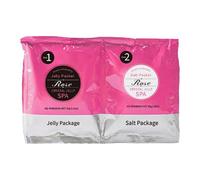 Jelly Spa Pedicure - Crystal Jelly Foot Bath Salt | Pedicure Packs | Relaxing Spa Foot Care Kit, Skin Softening Moisturizing Formula, Home Salon Travel Use, Mud Scrubber Included 40g Crystal Mu