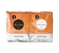 Jelly Spa Pedicure - Moisturizing Crystal Foot Soak 80g Single Pack | Lavender Scented Relaxing Jelly Bath Salt | Crystal Mud Foot Trreatment for Softening and Callus Care