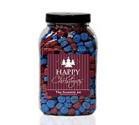 Jelly SPOGS 2.4kg Large Sweet Jar - A Personalised Gift Jar Filled with Your Favourite Retro Sweets! (Happy Christmas)