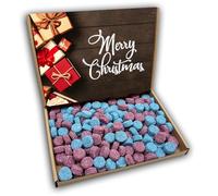 Jelly Spogs Merry Christmas Sweets Gift Box Hamper (Christmas Kraft)