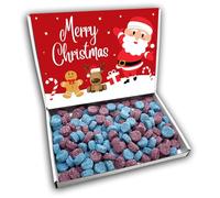 Jelly Spogs Merry Christmas Sweets Gift Box Hamper (SANTA RED FRONT)