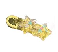 Jelly Star Y2K-Style Clear Resin Hairpin Sweet Handmade Pins Hairpin Accessories For Women Girls Side Bangs Clip