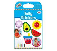 Galt Jelly Stickers - Kids Sticker Craft Kit, Children's Make Their Own with Unique Designs, Fun Templates, 6 Colours and Cute Wiggly Eyes, Arts and Crafts for Girls and Boys, Ages 5 Years+