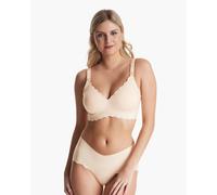 Jelly Strip - Seamless Floral Push up Nursing Bra -YN46 1.0 | Color: Cream | Size: M plus | Quantity: Single