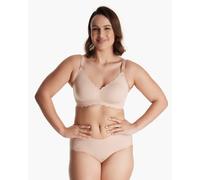 Jelly Strip - Seamless Floral Push up Nursing Bra -YN46 1.0 | Color: Oyster Pink | Size: M | Quantity: Single