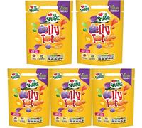 Jelly Tots Vegan Friendly Fruit Flavoured Sweets, 150g Sharing Bags, Pack of 2, with Apple, Blackcurrant, Strawberry, Orange, Lemon and Lime Flavours, No Artificial Additives