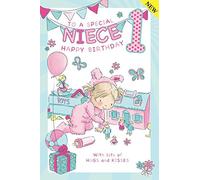 jellybeans Jelly Beans Activity Card ~ Special Niece Age 1~1st Birthday Card