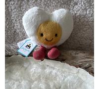 Jellycat Amuseables Boiled Egg Heart Soft Toy - VALENTINES 2026 BNWT