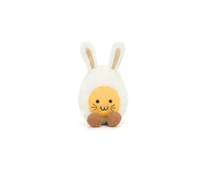 Jellycat Amuseables Bunny Egg - H: 14 cm x W: 9 cm x D: 4 cm