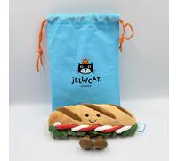 Jellycat Amuseables Caprese Baguette - Online Exclusive - New With Tags - Rare