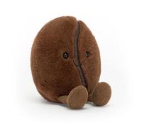 Jellycat Amuseables Coffee Bean Stuffed Toy, 5 inches - Food Plush - Fun Gift Idea
