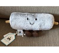 Jellycat Amuseables Goat Cheese Rare Collectible Food Plush 100% Genuine A2GTC