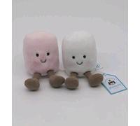 Jellycat Amuseables Marshmallows Pink White Marshmallows Toy Plush