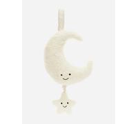 Jellycat Amuseables Moon Musical Pull in White (28 CM) - White - One size