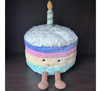 Jellycat Amuseables Rainbow Birthday Cake Large - BNWT - Free & Fast Shipping ✅