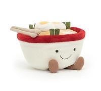 Jellycat Amuseables Ramen Stuffed Toy, 6.5 inches - Food Plush - Fun Gift Idea