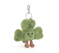 Jellycat Amuseables Siofra Shamrock Bag Charm - Jellycat Spring Collection 2026 Exclusive