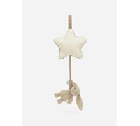 Jellycat Bashful Beige Bunny Musical Pull in Beige (30 CM) - Beige - One size