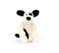 Jellycat Bashful Black & Cream Puppy Small