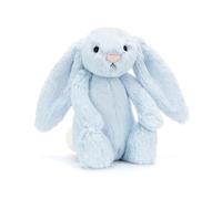 Jellycat Bashful Blue Bunny Medium - L: 9 cm x l: 12 cm x h: 31 cm