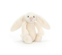 Jellycat Bashful Cream Bunny Small - L: 8 cm x l: 9 cm x h: 18 cm