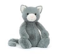 Jellycat Bashful Kitten Original Soft Toy - 31 cm x 12 cm x 9 cm