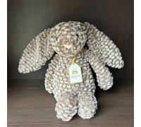Jellycat Bashful Luxe Bunny Pine Medium - New w/ Tags - Free Shipping ✅