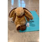 Jellycat Bashful Patchwork Brown Bunny - BRAND NEW WITH TAG & DUST BAG UK SELLER