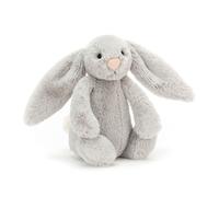 Jellycat Bashful Silver Bunny Medium - L: 9 cm x l: 12 cm x h: 31 cm
