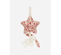 Jellycat Blossom Bunny 'Berry' Musical Pull in White (30cm) - White - One size