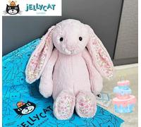 Jellycat Blossom Blush Cherry Bunny Medium - L: 9 cm x l: 12 cm x h: 31 cm