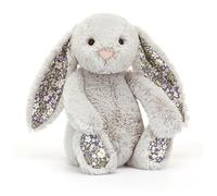 Jellycat Blossom Silver Bunny Bloom Stuffed Animal, Medium