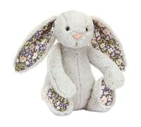 Jellycat Blossom Silver Bunny Small Plush 'Bloom' BPS6BJ F