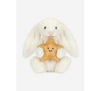 Jellycat Bunny with Star in Ivory (31cm) - Ivory - One size