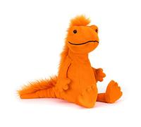 Jellycat Cruz Orange Crested Newt Collectable Plush Decoration