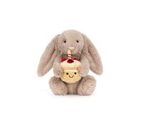 Jellycat Cute Bashful Beige Bunny Birthday