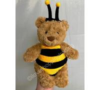 JELLYCAT FLUFFY EASTER COLLECTABLE BARTHOLOMEW BEAR BUMBLEBEE PLUSH CUDDLY TOY