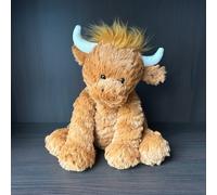 Jellycat Fuddlewuddle Highland Cow - RARE - BNWT - Free & Fast Shipping ✅