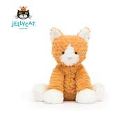 Jellycat Ginger Cat Fuddlewuddle Doll 23cm Plush Toy Party Gift Tags + Dust Bag