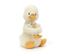 Jellycat Huddles Duck with Baby Collectable Plush Decoration
