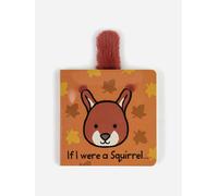 Jellycat If I Were a Squirrel Board Book in Orange (15cm)