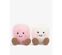 Jellycat Jellycat Amuseable Pink and White Marshmallows Soft Toy 9cm Multi