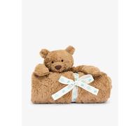 Jellycat Jellycat Bartholomew Bear Faux-Fur Blanket 70cm Brown 1Size