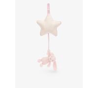 Jellycat Jellycat Bashful Bunny Woven Musical Toy 30cm Pink 1Size