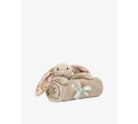 Jellycat Jellycat Blossom Bunny Petal Soft Blanket Beige 1 Size