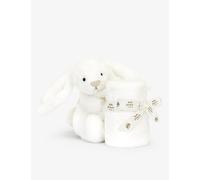 Jellycat Jellycat Luxe Bashful Bunny Faux-Fur Soother 34cm White 1Size
