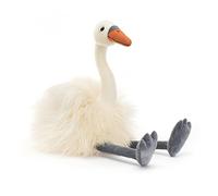 Jellycat Large Evelyn White Swan Collectable Plush Decoration