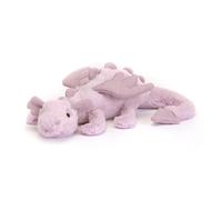 Jellycat Lavender Dragon Little - L: 7 cm x l: 26 cm x h: 7 cm